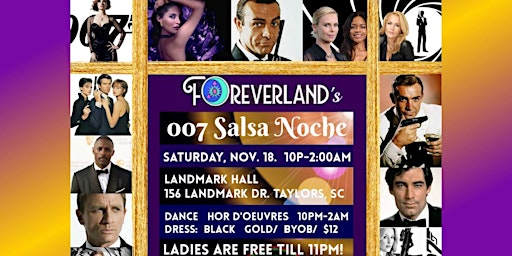 Imagem principal do evento 007 Salsa Dance - A Foreverland Latin Dance