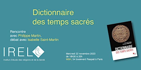 "Dictionnaire des temps sacrés" primary image