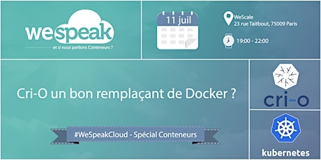Image principale de #WeSpeakCloud - spécial conteneurs : Pourquoi Cri-O est-il un bon remplaçant de Docker ?