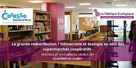 Image principale de Démocratie et écologie au sein des supermarchés coopératifs