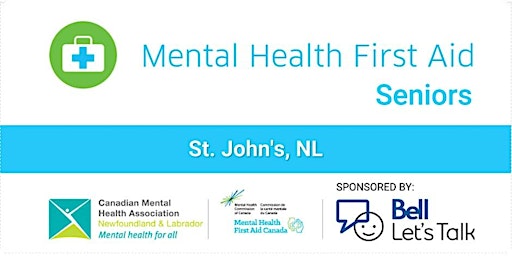 Hauptbild für Mental Health First Aid for Seniors Sponsored by Bell Let's Talk