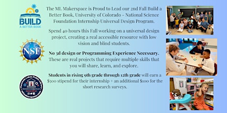Makerspace High School Internship Program: Design Lab primary image