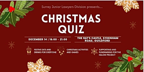 Image principale de Surrey JLD Christmas Quiz