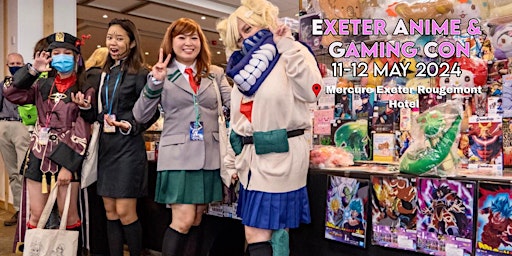 Imagem principal do evento Exeter Anime and Gaming Con 2024