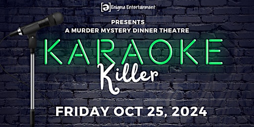 Killer Karaoke Murder Mystery Dinner  primärbild