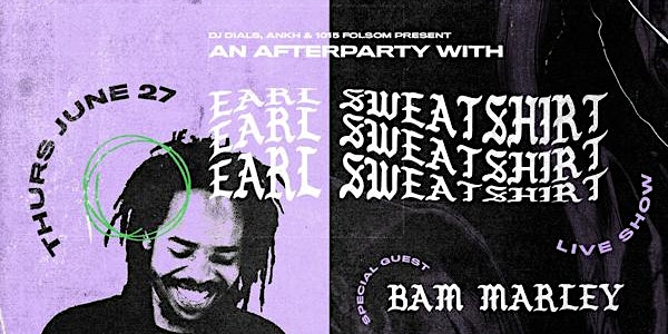 EARL SWEATSHIRT at 1015 FOLSOM