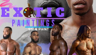 DOWNTOWN LA Thursday Exotic Paintings Male Models Sip & Paint BYOB!!