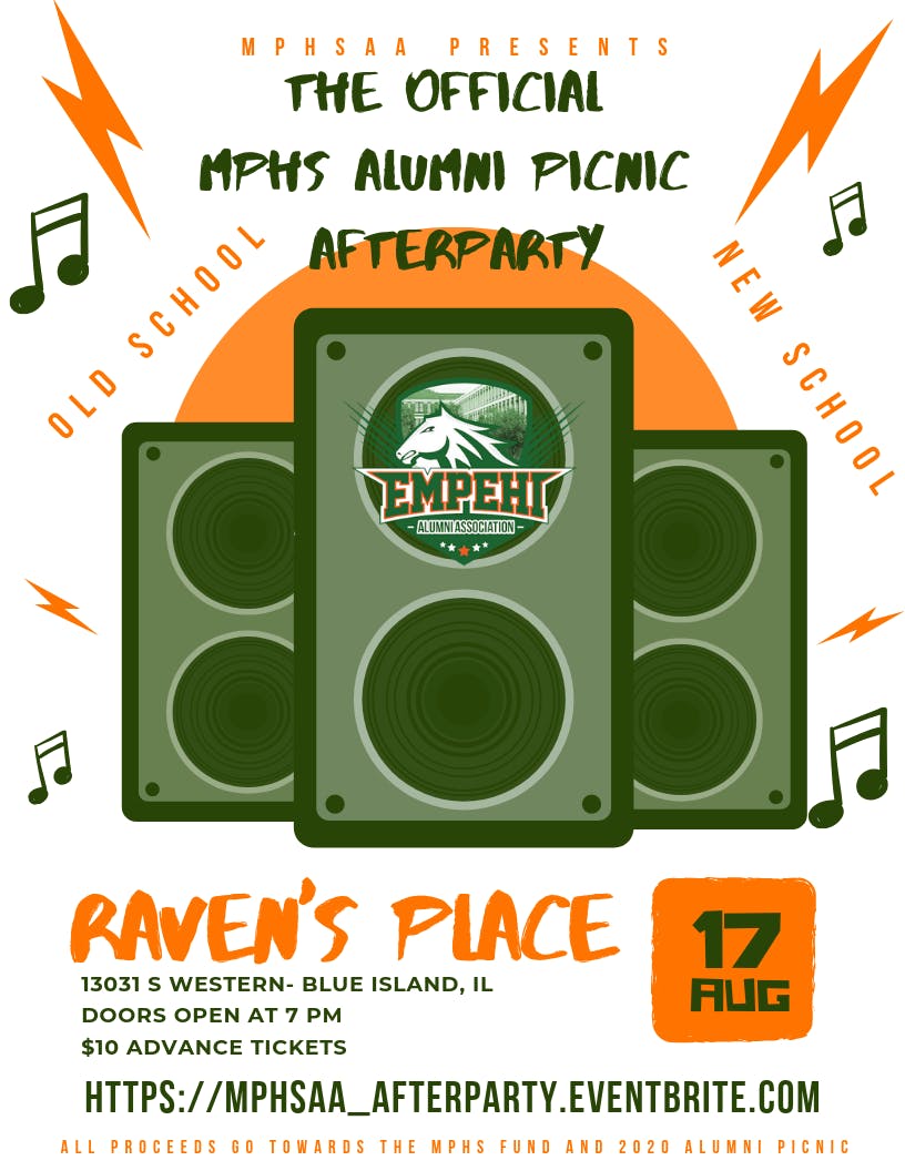 2019 MPHS Alumni Picnic Official Afterparty