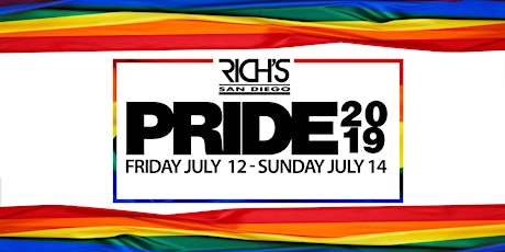 Rich's Pride 2019 VIP Weekend Pass primary image