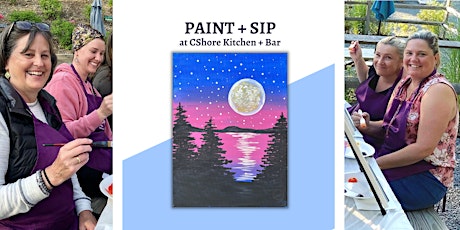 Paint + Sip at CShore Kitchen + Bar  primärbild