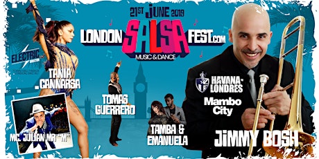  JIMMY BOSCH & THE LATIN ALL STARS ORCHESTRA - LONDON SALSA FEST primary image