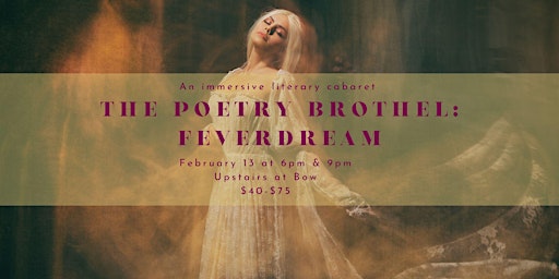 Imagen principal de The Poetry Brothel Boston: Feverdream