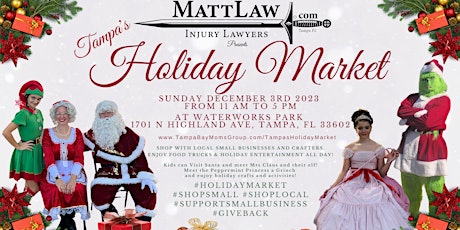 Imagen principal de Tampa Holiday Market presented by Matt Law