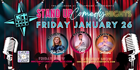 Imagem principal do evento Friday Stand Up Comedy Show - January 26th
