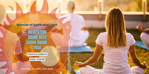 Imagem principal de Group Meditation, Yoga, and Sound Bath