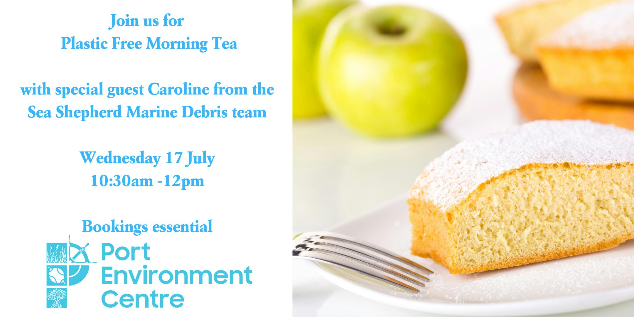 Plastic Free Morning Tea at the Port Environment Centre