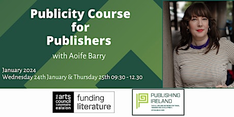 Publicity Course for Publishers with Aoife Barry primary image