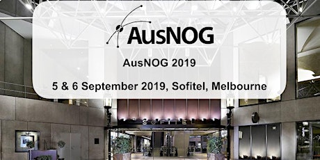 AusNOG 2019 primary image