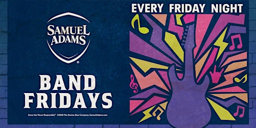 Hauptbild für Live Music: Band Fridays at Sam Adams Taproom