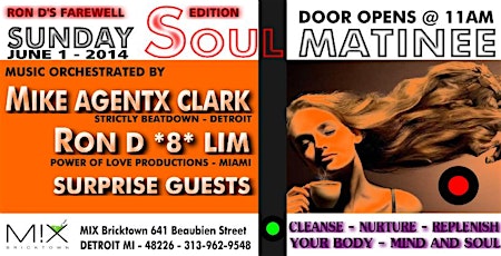 Sunday Soul Matinee primary image