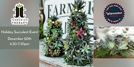 Primaire afbeelding van Holiday Succulent Event at Workhorse Brewing
