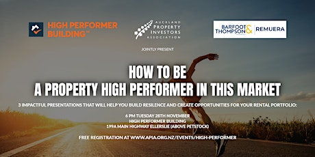 Image principale de How to be a property high performer in this market
