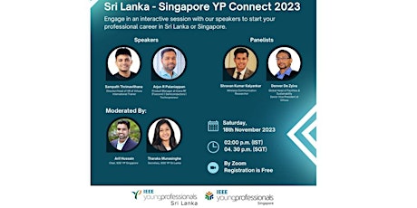 IEEE Sri Lanka - Singapore YP Connect 2023 primary image