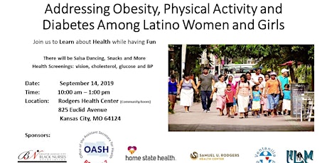 Addressing Obesity, Physical Activity and Diabetes among Latino Women primary image