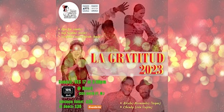Imagem principal do evento ’LA GRATITUD 2023’  - December Tablao 2023