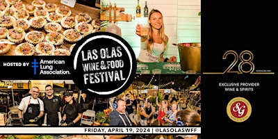 Image principale de Las Olas Wine and Food Festival