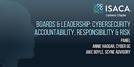 Boards & Leadership: Cybersecurity Accountability, Responsibility & Risk primary image