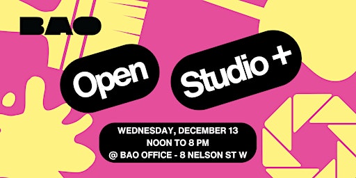 BAO Open Studio + & Holiday Social primary image
