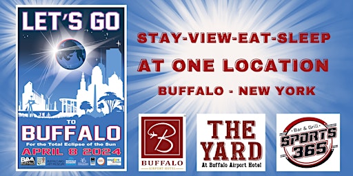 Imagen principal de 2024 Total Eclipse Viewing Party in The Yard @ The BAH- Buffalo NY