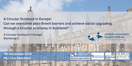 A Circular Scotland in Europe: Achieving Social Upgrading primary image
