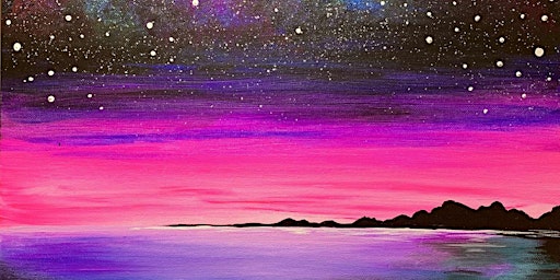 Primaire afbeelding van Galaxy Beach - Paint and Sip by Classpop!™