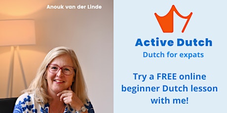 Primaire afbeelding van FREE Mini Trial Dutch Lesson for Expats (Online)