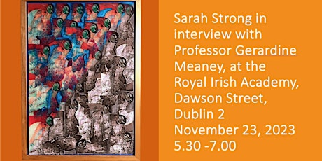 Imagen principal de Conversations about Sarah and Eithne Strong: Washing Soot off Stained Glass