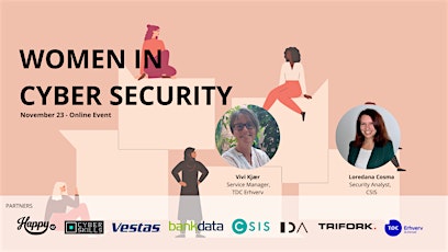 Women in Cyber Security (webinar) primary image