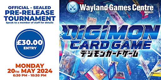 Primaire afbeelding van Digimon - Beginning Observer BT16 - Official Prerelease Tournament