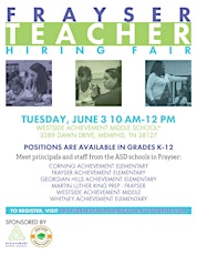 Frayser Teacher Hiring Fair primary image