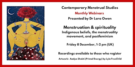 Menstruation and spirituality primary image