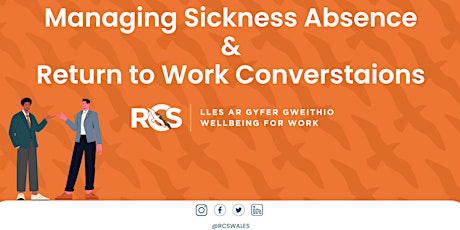 Imagem principal do evento Managing Sickness Absence & Return to Work Conversations