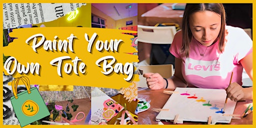 Primaire afbeelding van Drop In: Tote Bag Painting (inc. Tea & Coffee)