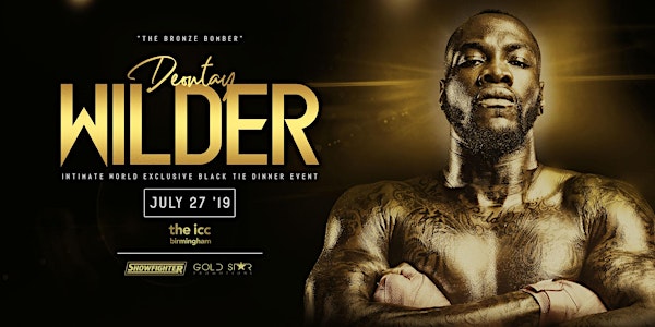An Evening with Deontay Wilder