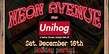 Neon Avenue Live at Unihog primary image