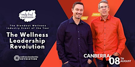 Wellness Leadership Revolution - Canberra | August 8, 2019 primary image
