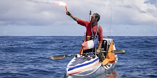 Solo Kayak To Hawaii with Cyril Derreumaux @ Mantra Wines  primärbild