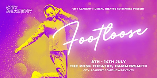 Imagem principal do evento FOOTLOOSE | The City Academy Musical Theatre Companies