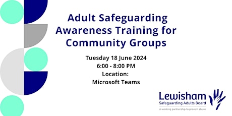 Adult Safeguarding Awareness Training for Community Groups