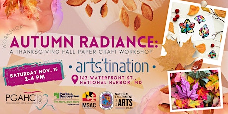 Autumn Radiance: Thanksgiving Fall Paper Craft Workshop primary image